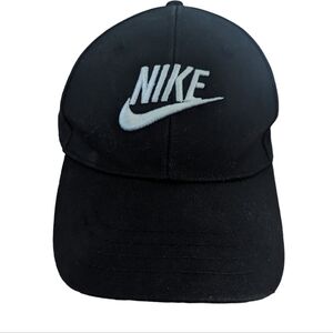 2/$15 Men's/Woman's Nike Cap Futura Baseball Hat- Black & White-Unisex-One Size